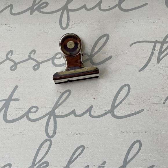 Grateful, Thankful, Blessed Rustic picture frame or note holder - Picture 4 of 9